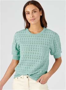 Pointelle Perfection Sweater