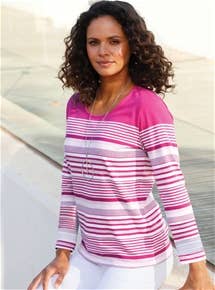 Harmony Stripe Tee