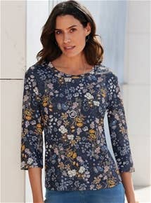 Ditsy Print Tee