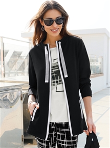 Relaxed Longline Jacket