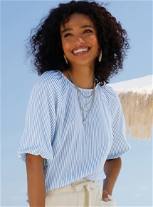 Breezy Stripe Top
